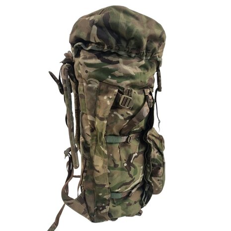 Britse Bergen rugzak en frame INF Long Convoluted IRR, MTP Multicam