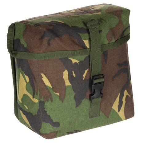KL Landmacht Molle veldtas helmbevestiging, woodlland DPM