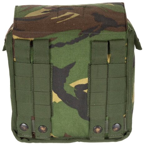KL Landmacht Molle veldtas helmbevestiging, woodlland DPM