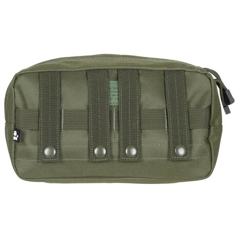 MFH Utility Pouch, "MOLLE", Groot, legergroen