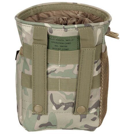 MFH Dump Pouch, "MOLLE", MTP Operation camo