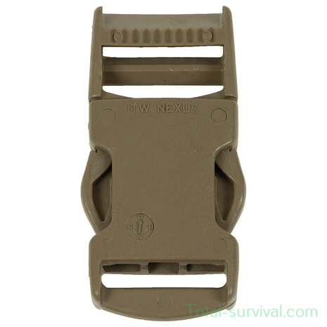 Nexus steekgesp medium, coyote tan