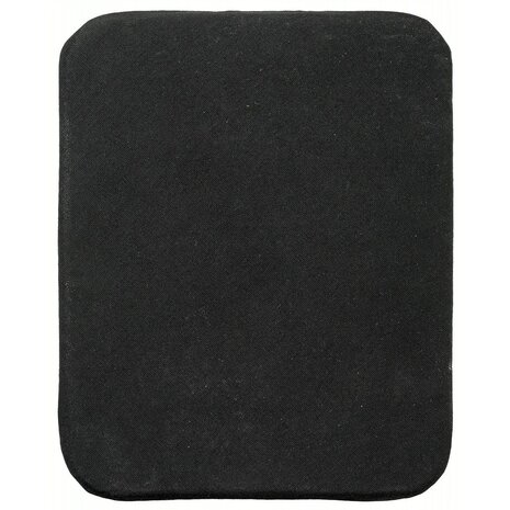 Italiaanse body armour plaat curved Level 3+, 20 x 16 cm