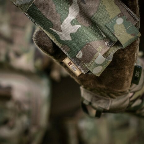 M-Tac dubbele pistool magazijntas APS Laser Cut Molle, Multicam