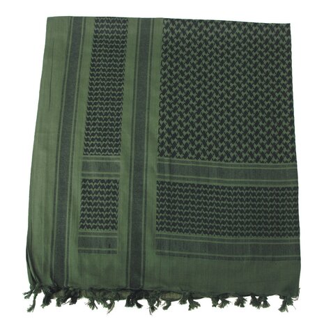Écharpe PLO "Shemagh" vert-noir
