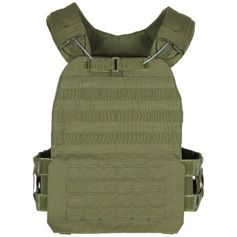 MFH Plattenträgerweste "Laser MOLLE", oliv grün