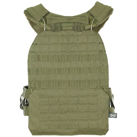 MFH Plattenträgerweste "Laser MOLLE", oliv grün