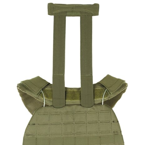 MFH Plattenträgerweste "Laser MOLLE", oliv grün