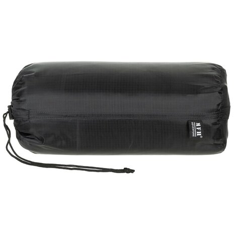 MFH Poncho Liner (Woobie / Steppdecke), schwarz, 210 x 150 cm