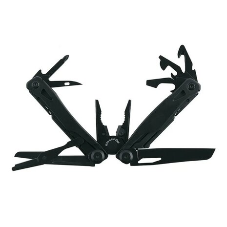 Black Fox Resilience Multitool, Edelstahl, Schwarz