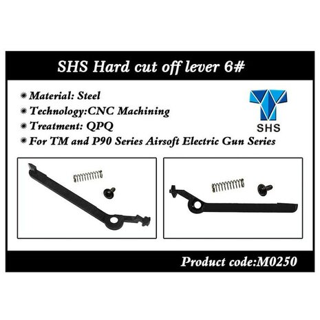 SHS Yaw control bar / Cut Off Lever for P90 M0250 #23009