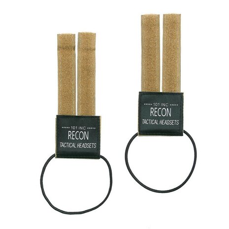 101 Inc Z004 Conversiekit voor tactische helmen en Sordin-headsets, Dark earth