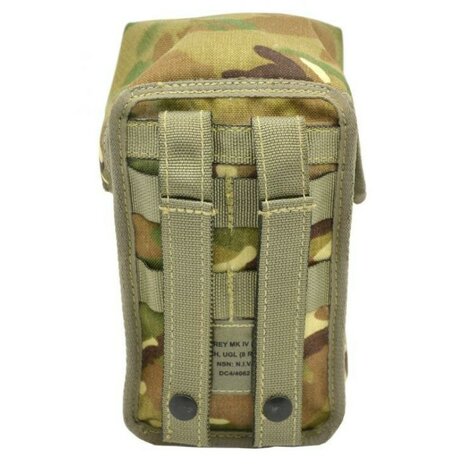 Pochette de munitions / utilitaires Osprey MK4 UGL 8 de l'armée britannique, Molle, MTP Multicam