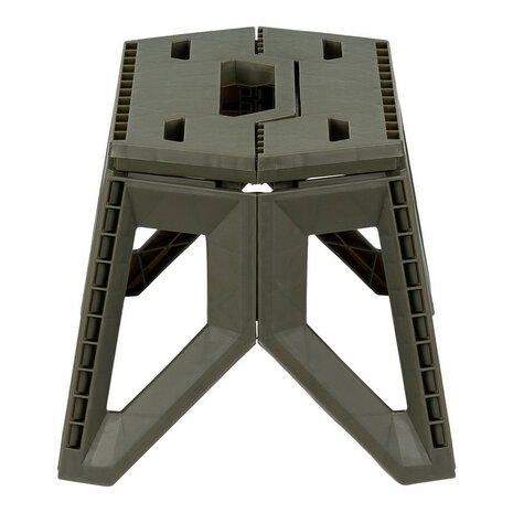 Fosco opvouwbare outdoor kruk klein, legergroen