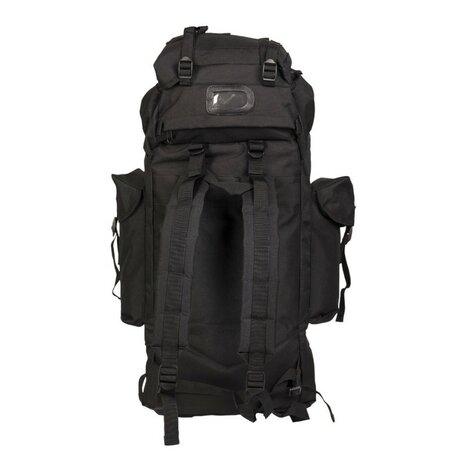 Mil-Tec Bundeswehr Kampfrucksack, 65l, schwarz, groß