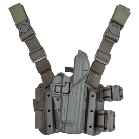 Blackhawk Serpa Tactical Holster LV3, Blackhawk, Foliage green