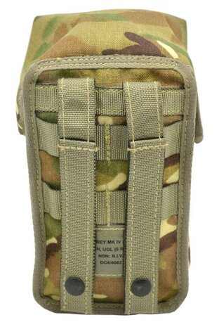 British utility pouch MOLLE Osprey MK IV for Crusader canteens, MTP camo