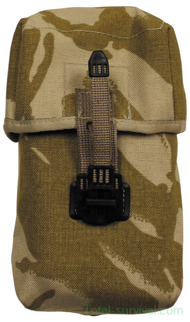Britische Koppeltasche für Crusader wasserflasche, Desert DPM