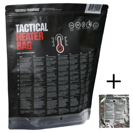 Tactical Foodpack Heater bag met element