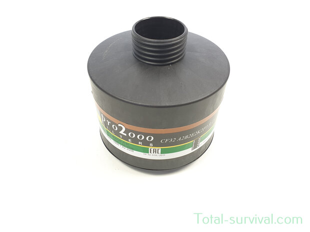 Scott Pro 2000 CFR32 combifilter A2B2E2K2-P3 R D EN14387 40MM RD40 EN148-1