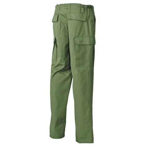 MFH US Pantalon combat BDU, Rip Stop, vert olive