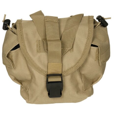 MFH veldfles koppeltas, MOLLE, coyote tan