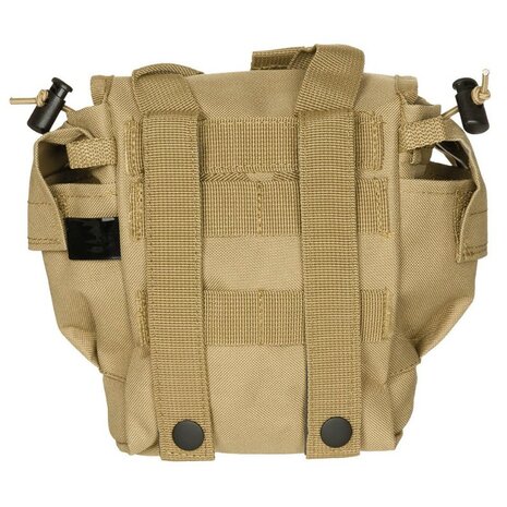 MFH veldfles koppeltas, MOLLE, coyote tan