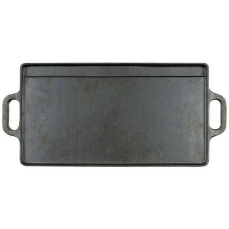 Fox outdoor Bakplaat van gietijzer met 2 handvaten