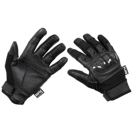Gants tactiques MFH, "Mission", noir