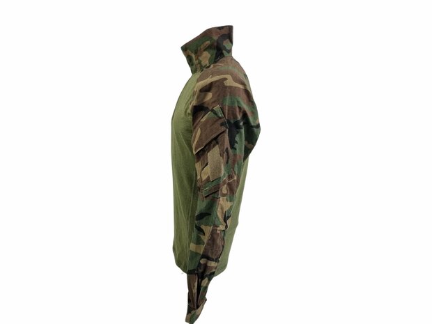 Combat Shirt Marines néerlandais longsleeve, "UBAC", Répulsif insectes/tiques, Forest camo