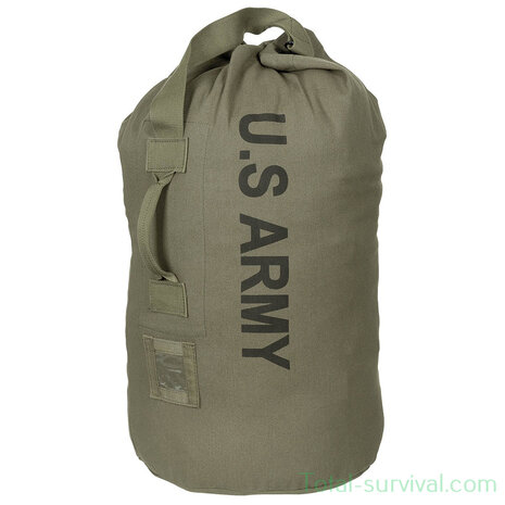 MFH US plunjezak, "Duffle bag" 1 draagriem en handvat, olijfgroen