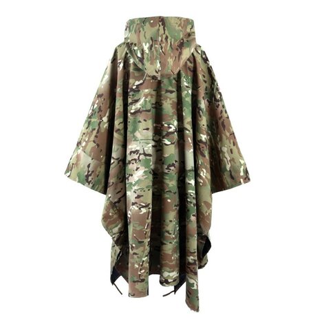 AB hooded utility poncho / basha, IRR, Multicam