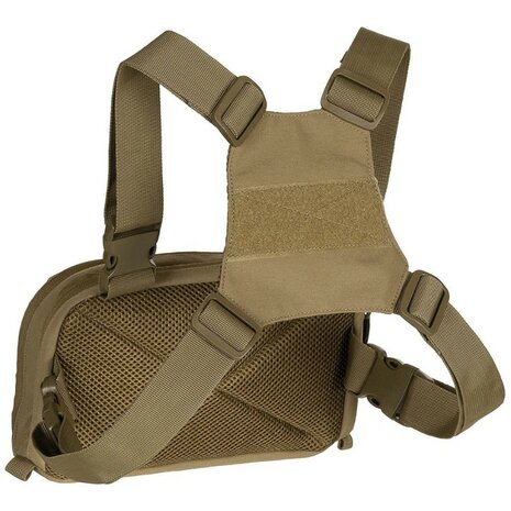 MFH recon chest pack, coyote tan