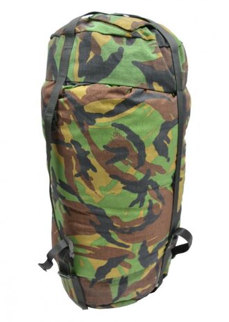 Sac de compression Néerlandais grande pour sac de couchage, woodland DPM