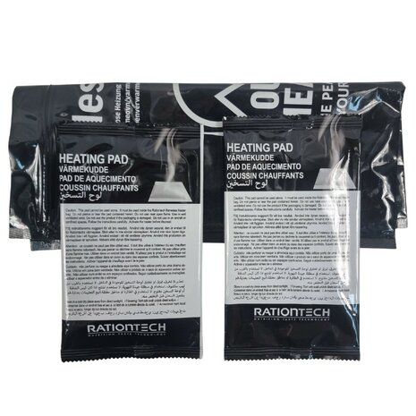 Out meals Heater bag met 2 heating pads