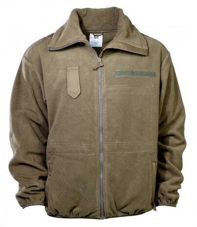 AB Bundesheer Fleecejas, windstopper, legergroen