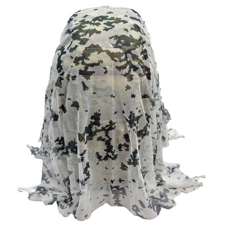 AB Utility mesh net Skarpo, IRR, 140 x 140 cm, M05 snow camo