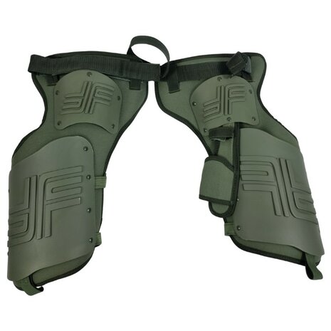 Magforce Riot Gear bekken / bovenbeen beschermers, legergroen