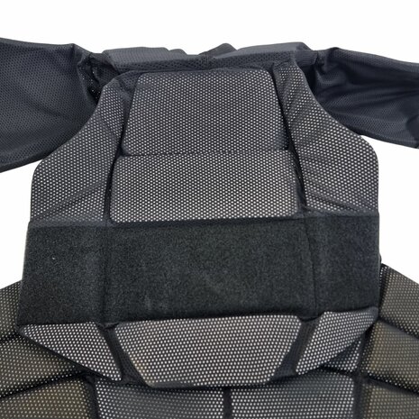 Magforce Riot Gear schlagfeste Unterziehweste mit Oberarmprotektoren, schwarz