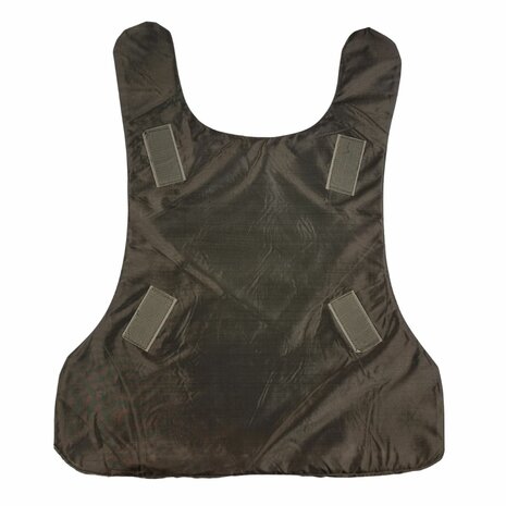 Wahler Bundeswehr ballistische body armour insert, rugdeel, legergroen