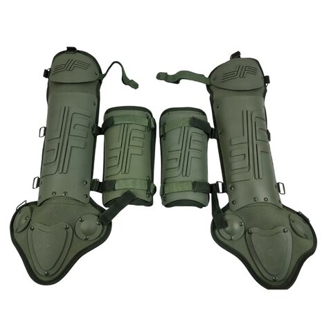 Magforce Riot Gear ensemble complet, vert olve