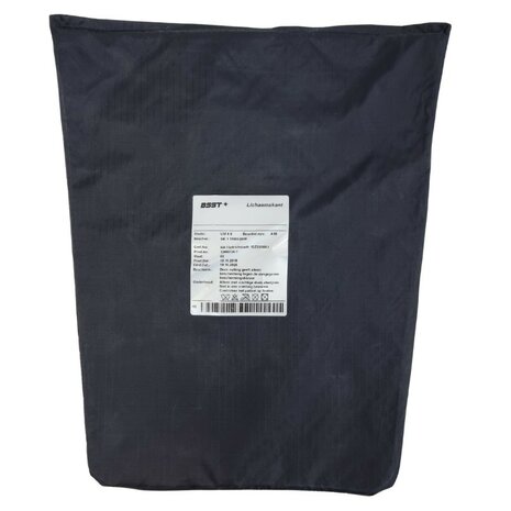BSST (NL) UM 6.0 A18 Protective Body Armour Insert kevlar SK1 TR03/2008, 35 x 30/23 CM