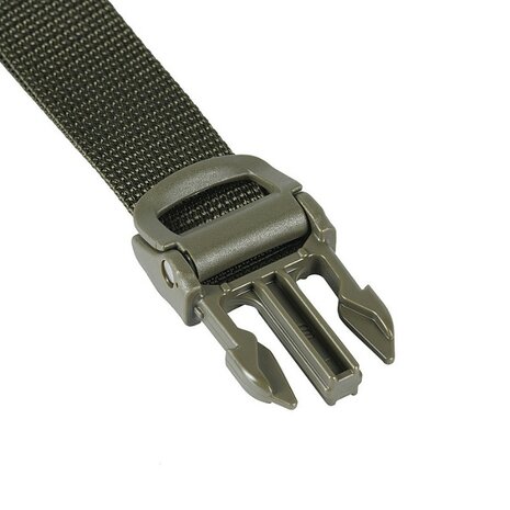 M-Tac packing / compression strap 25mm x 130cm with click closure GENII, OD green