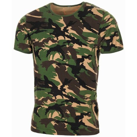 T-Shirt armée Néerlandais manche courte, DMP camo