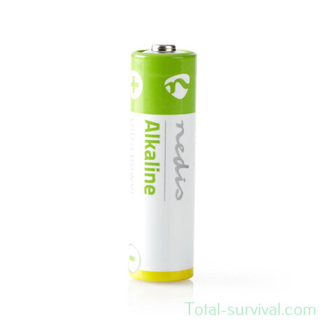 Nedis 1.5V alkaline LR6 AA battery, doos 48 stuks 