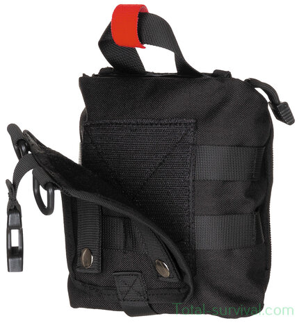 MFH Tactical Pouch, First Aid, small, "MOLLE", black