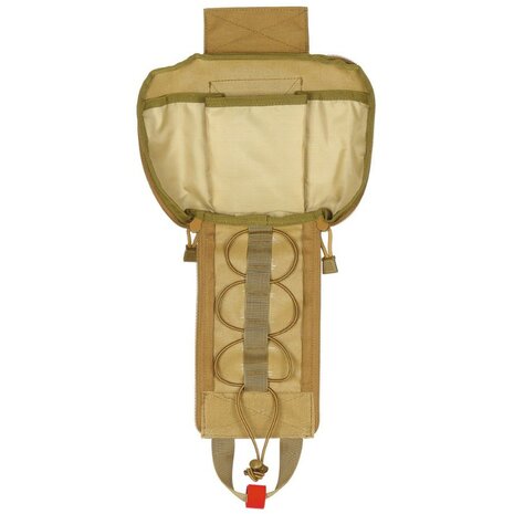 MFH Tactical Pouch, First Aid, small, "MOLLE", coyote tan