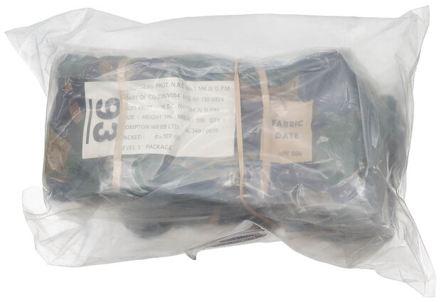 Remploy NBC pak chemical protective suit MK4a, 2-delig, DPM camo