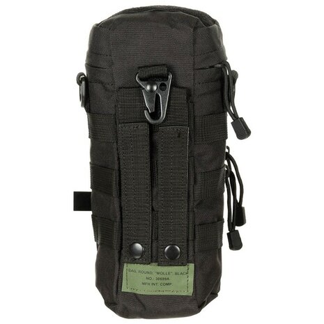 MFH Tactische Tas, rond, "MOLLE", zwart
