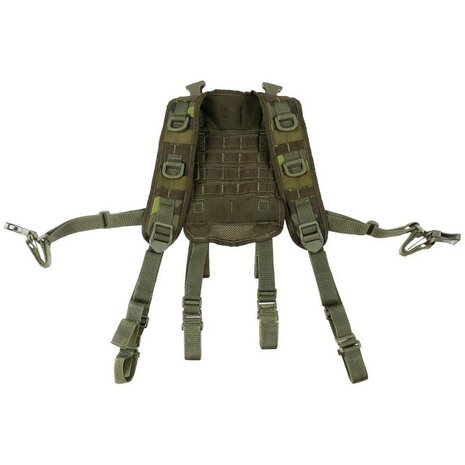 Bretelles tchèque en sangle MNS-2000 H-type pour ensemble de transport de charges, M95 camo